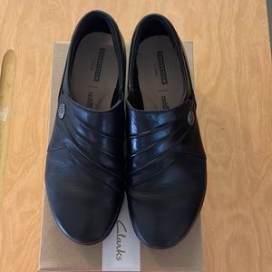 Clarks Hope Roxanne Black Size 7